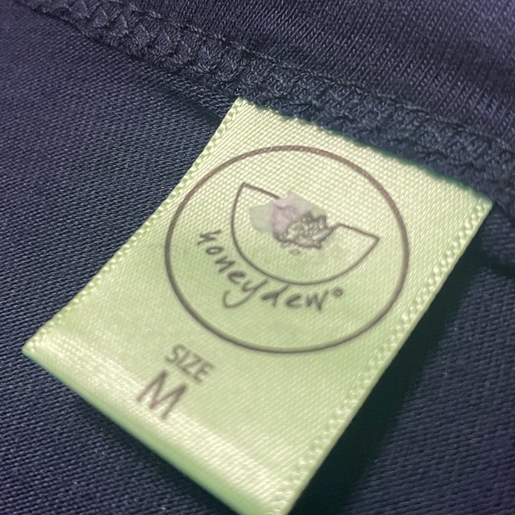 ⚠️4/$15⚠️NEW Honeydew Lounge Top Navy Size Medium PJ Pajama Pyjama - Picture 6 of 6